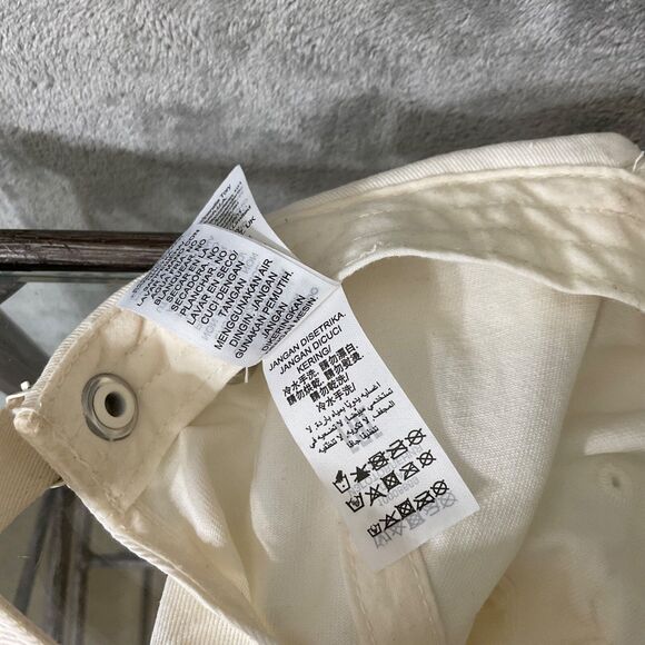 Tory Burch Logo Hat cotton baseball cap Tennis Pickleball White - Picture 9 of 14